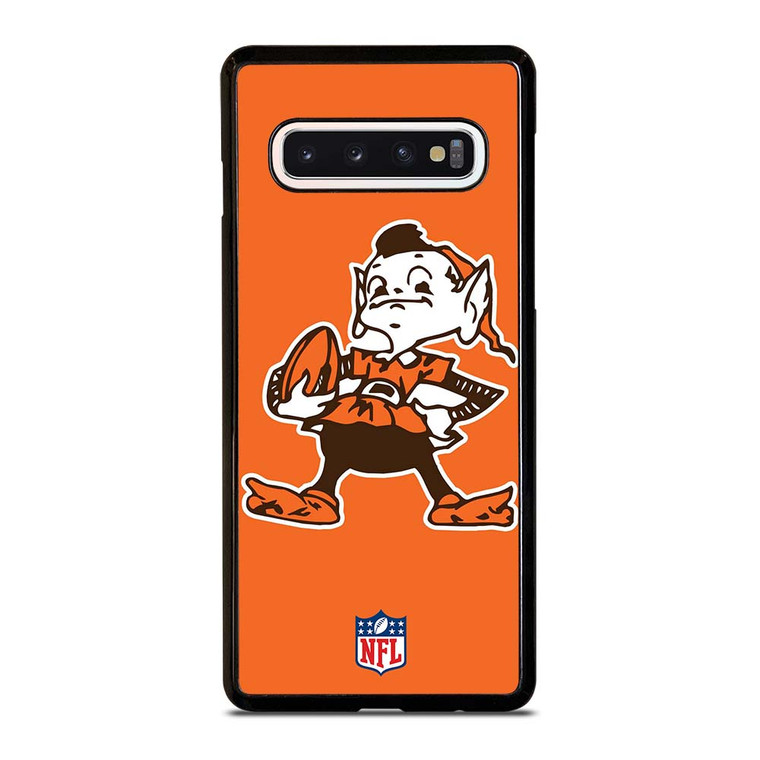 CLEVELAND BROWNS ICON NFL Samsung Galaxy S10 Case Cover