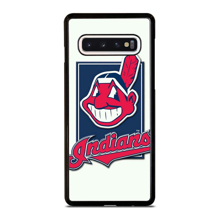 CLEVELAND INDIANS LOGO BASEBALL TEAM MASCOT Samsung Galaxy S10 Case Cover