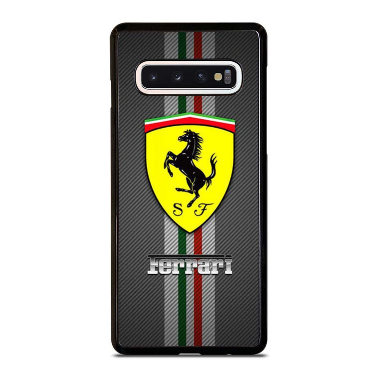 FERRARI SUPER CAR LOGO Samsung Galaxy S10 Case Cover
