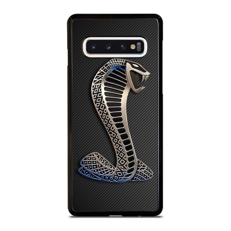 FORD COBRA LOGO CARBON Samsung Galaxy S10 Case Cover