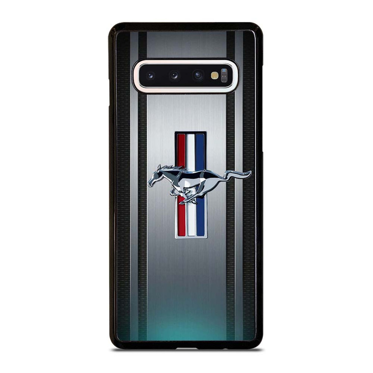 FORD MUSTANG PLATE LOGO Samsung Galaxy S10 Case Cover