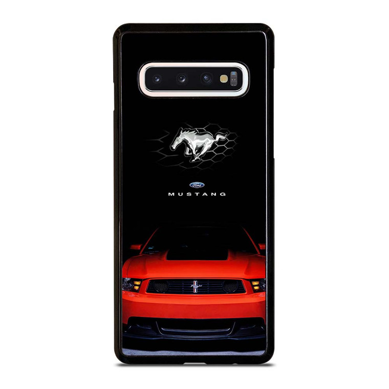 FORD MUSTANG RED Samsung Galaxy S10 Case Cover
