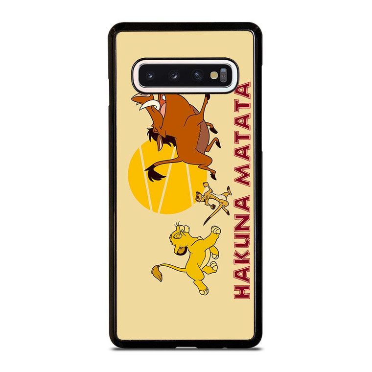 HAKUNA MATATA LION KING Disney Samsung Galaxy S10 Case Cover