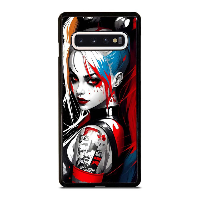 HARLEY QUINN DC ART Samsung Galaxy S10 Case Cover