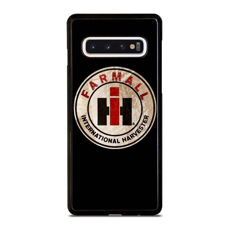 IH INTERNATIONAL HARVESTER FARMALL LOGO TRACTOR EMBLEM Samsung Galaxy S10 Case Cover