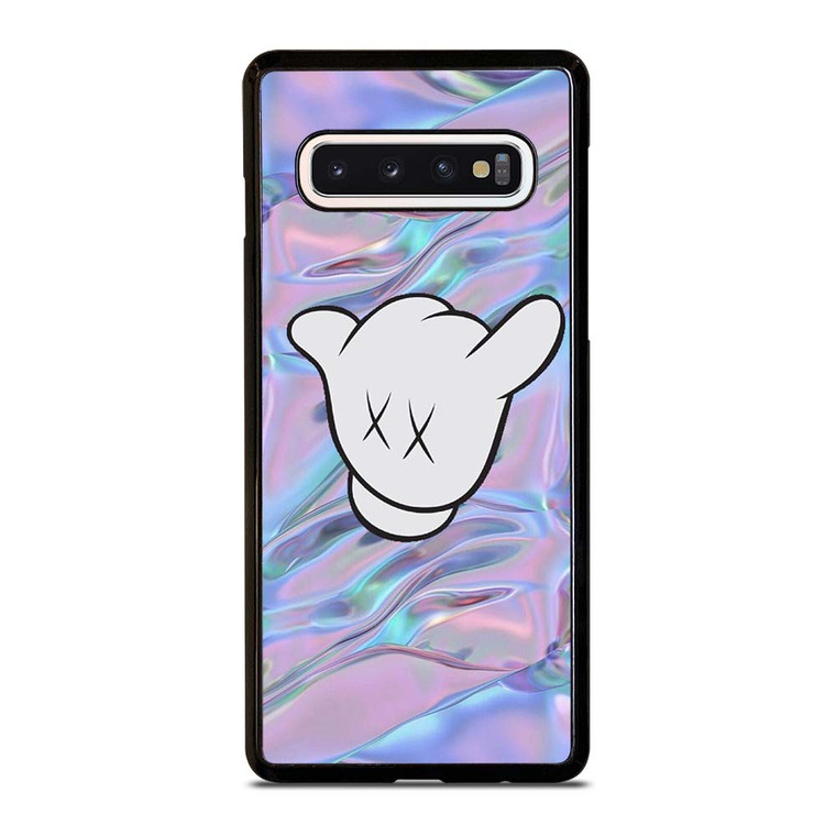 KAWS GLOVES COLORFUL Samsung Galaxy S10 Case Cover