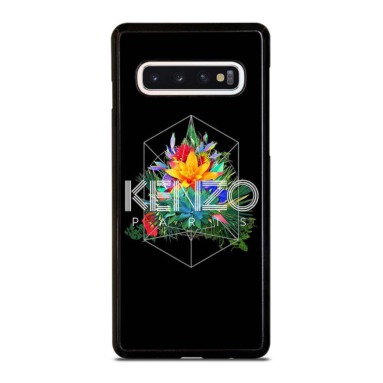 KENZO PARIS FLORAL Samsung Galaxy S10 Case Cover