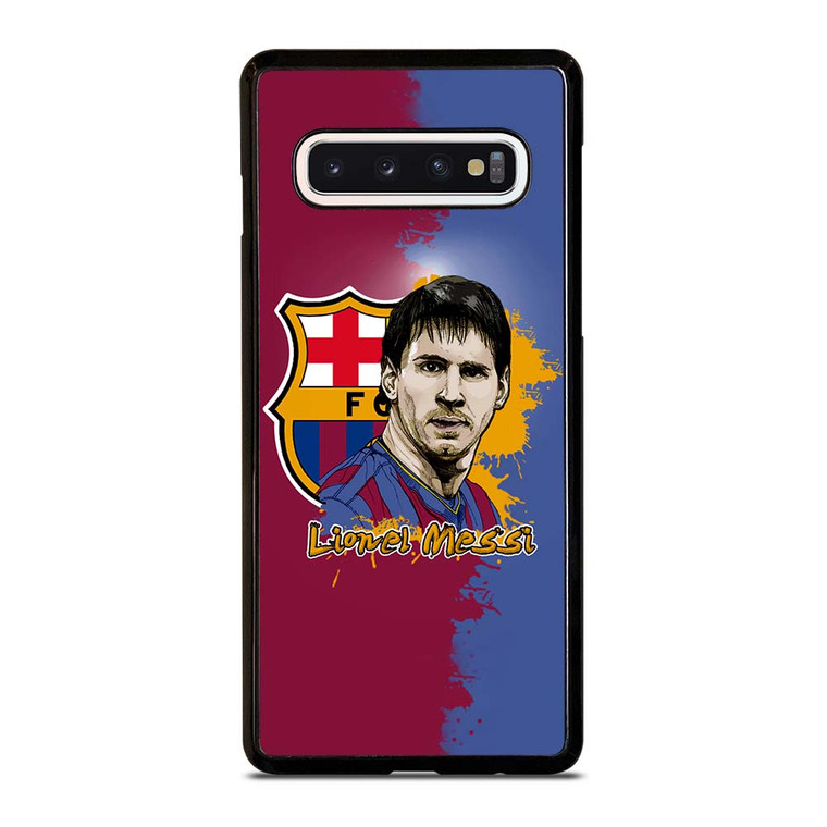 LIONEL MESSI BARCELONA ART Samsung Galaxy S10 Case Cover
