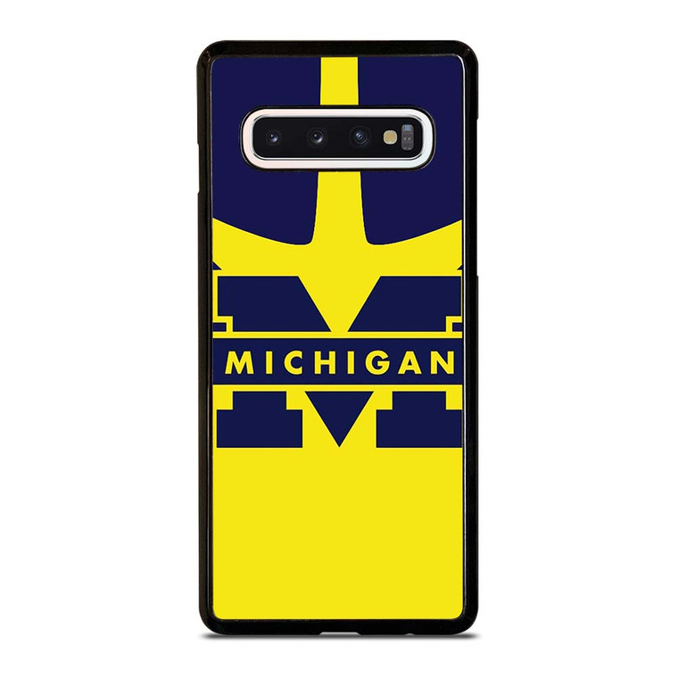 LOGO MICHIGAN WOLVERINES Samsung Galaxy S10 Case Cover