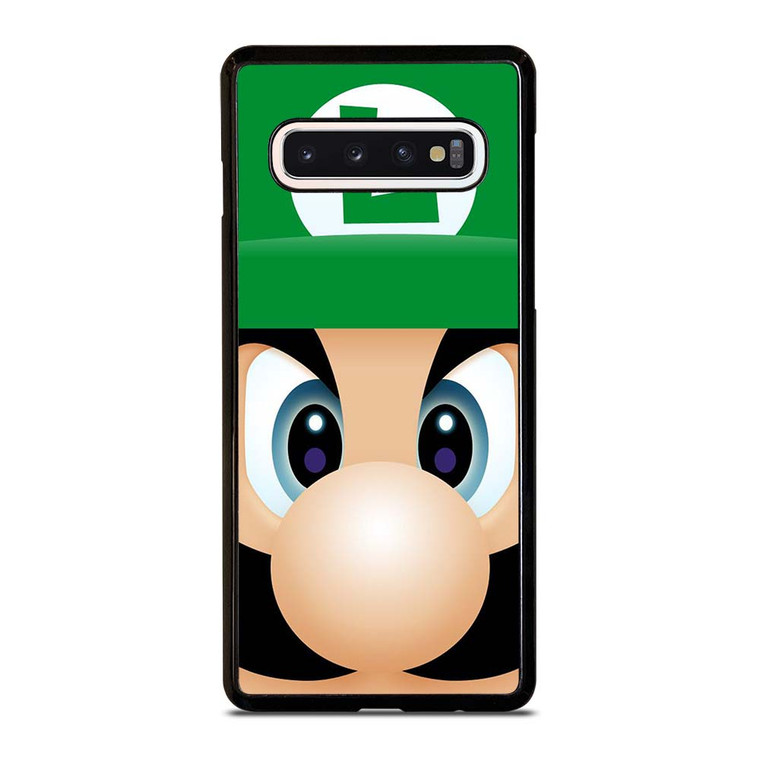 LUIGI SUPER MARIO FACE Samsung Galaxy S10 Case Cover
