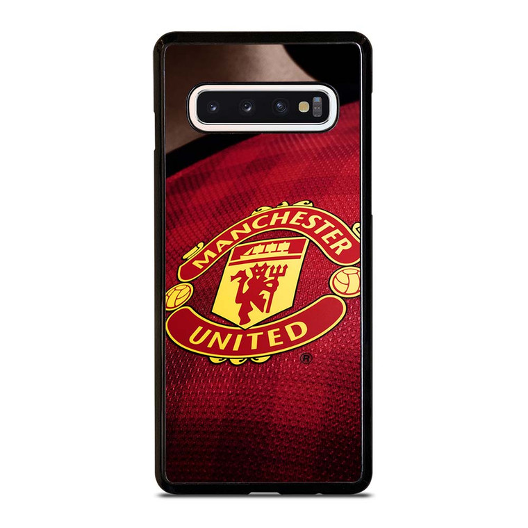 MANCHESTER UNITED LOGO JERSEY Samsung Galaxy S10 Case Cover