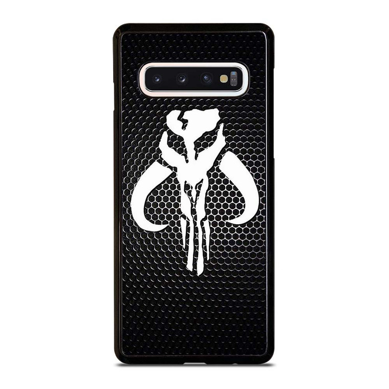 MANDALORIAN METAL CARBON LOGO Samsung Galaxy S10 Case Cover