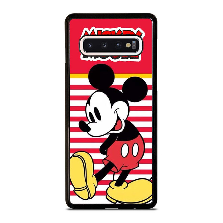 MICKEY MOUSE STRIPE DISNEY Samsung Galaxy S10 Case Cover