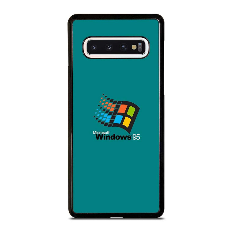 MICROSOFT WINDOWS 95 RETRO LOGO Samsung Galaxy S10 Case Cover