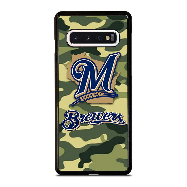 MILWAUKEE BREWERS CAMO LOGO Samsung Galaxy S10 Case Cover