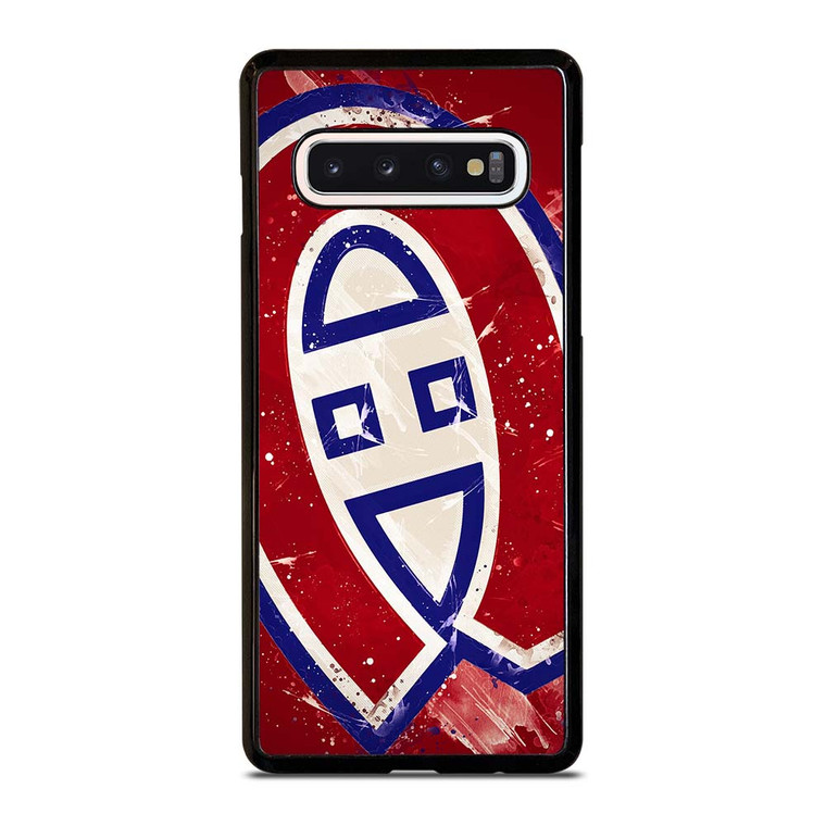 MONTREAL CANADIENS NHL SPLASH LOGO Samsung Galaxy S10 Case Cover