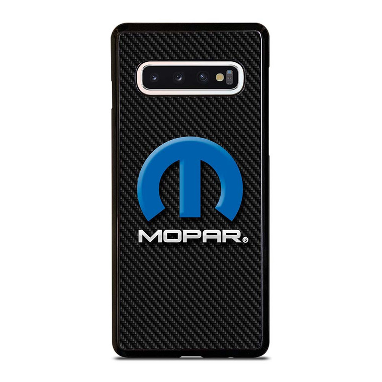 MOPAR CARBON LOGO Samsung Galaxy S10 Case Cover