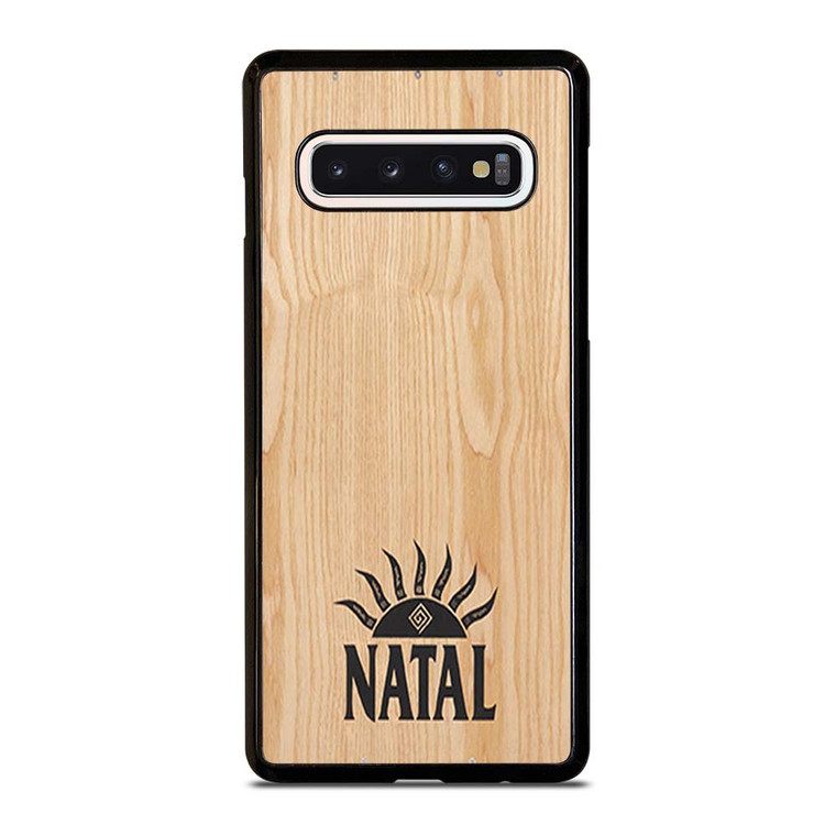 NATAL DRUM LOGO WOODEN CAJON Samsung Galaxy S10 Case Cover