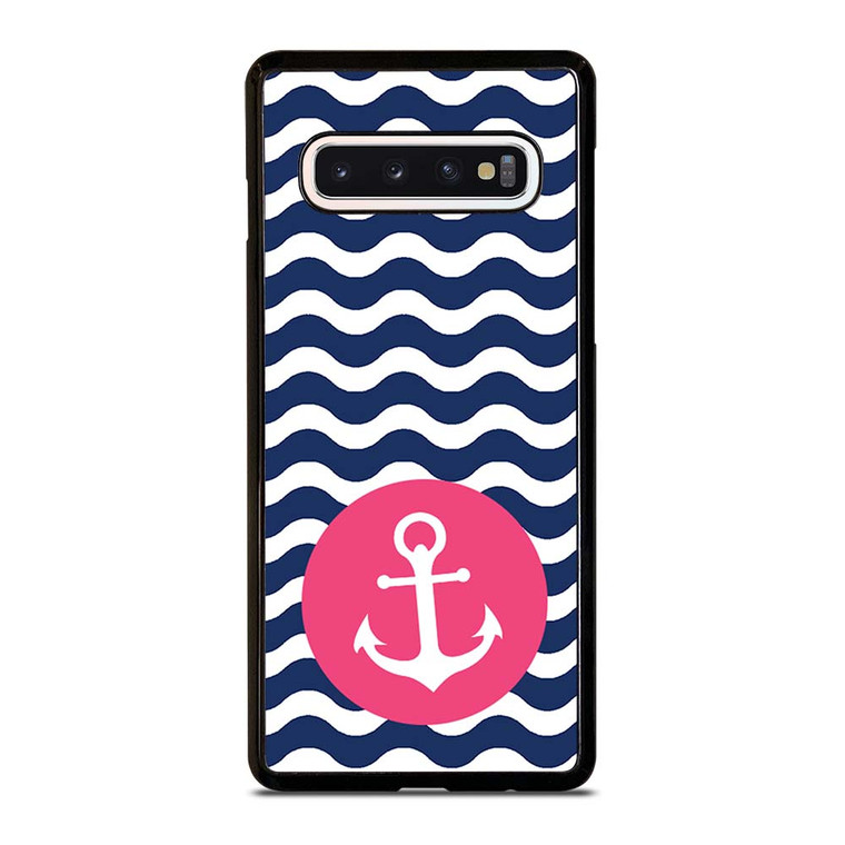 NAUTICAL ANCHOR Samsung Galaxy S10 Case Cover
