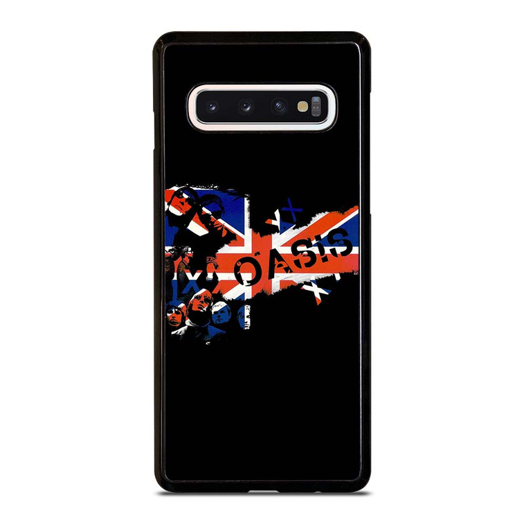 OASIS BAND ROCK BRITISH FLAG Samsung Galaxy S10 Case Cover