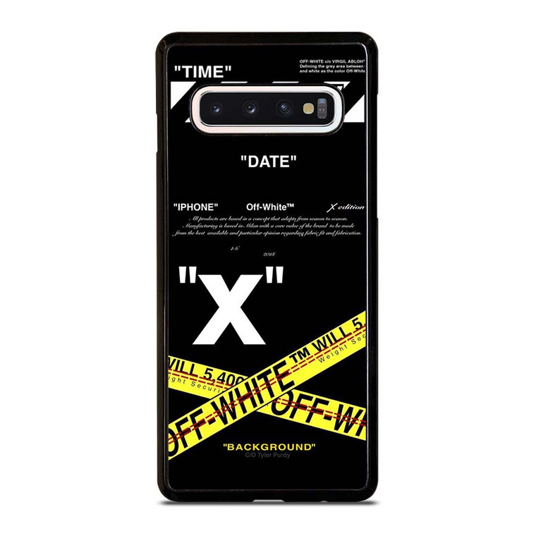 OFF WHITE 2 Samsung Galaxy S10 Case Cover