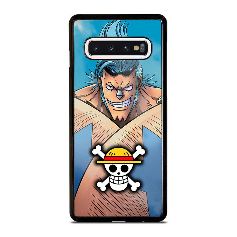 ONE PIECE LOGO CARTOON FRANKY Samsung Galaxy S10 Case Cover