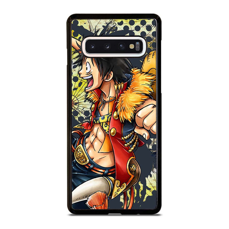 ONE PIECE LUFFY Samsung Galaxy S10 Case Cover