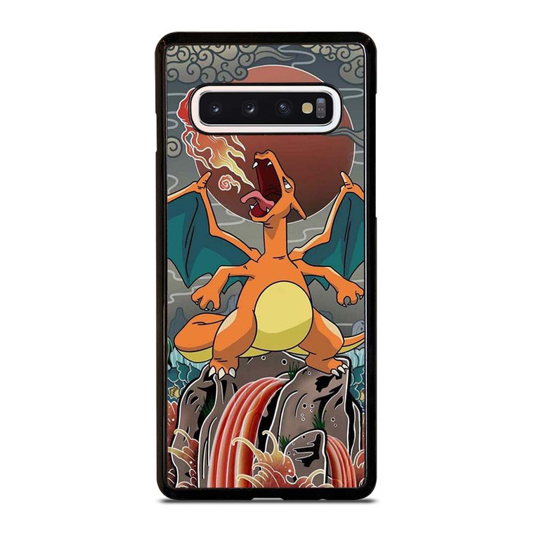 POKEMON POCKET MONSTERS CHARIZAR ART Samsung Galaxy S10 Case Cover