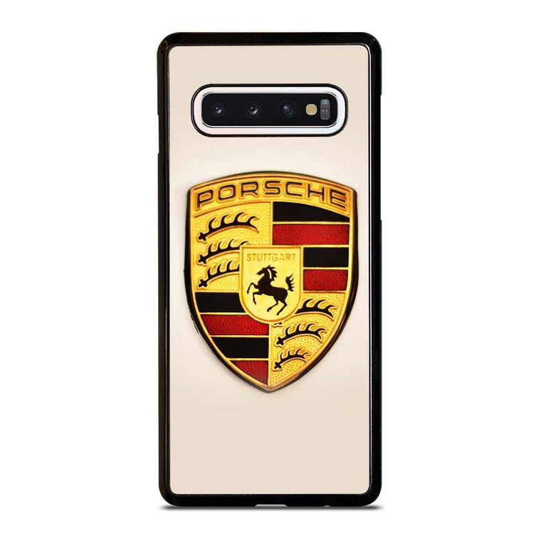 PORSCHE SUPERCAR LOGO 2 Samsung Galaxy S10 Case Cover