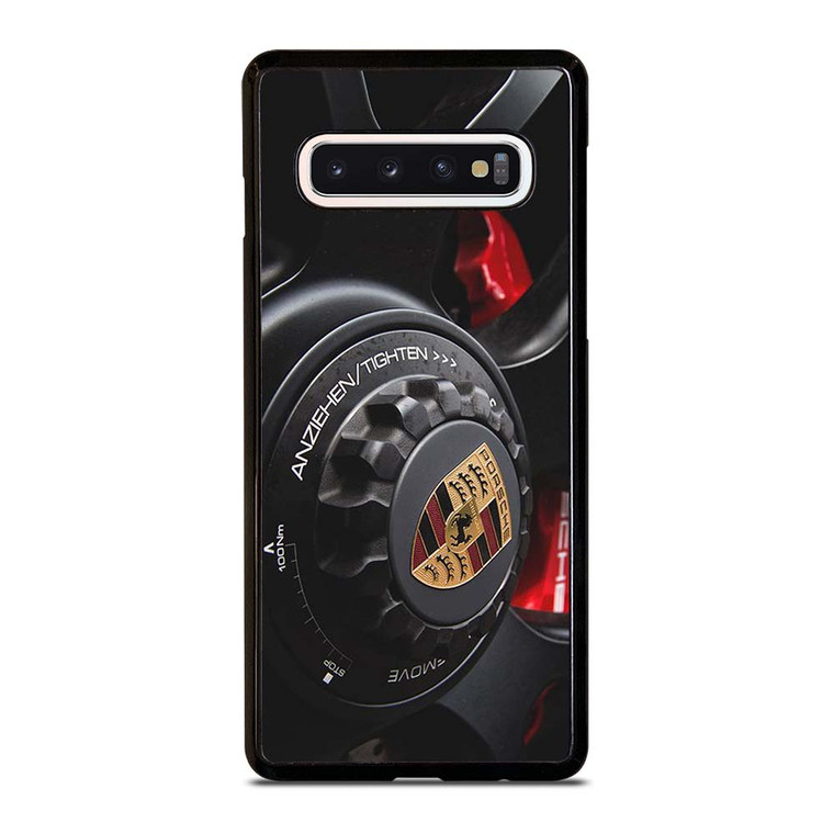 PORSCHE WHEEL LOGO ICON Samsung Galaxy S10 Case Cover