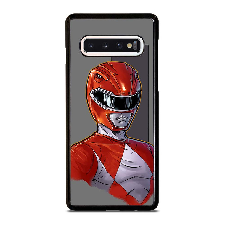POWER RANGERS RED Samsung Galaxy S10 Case Cover
