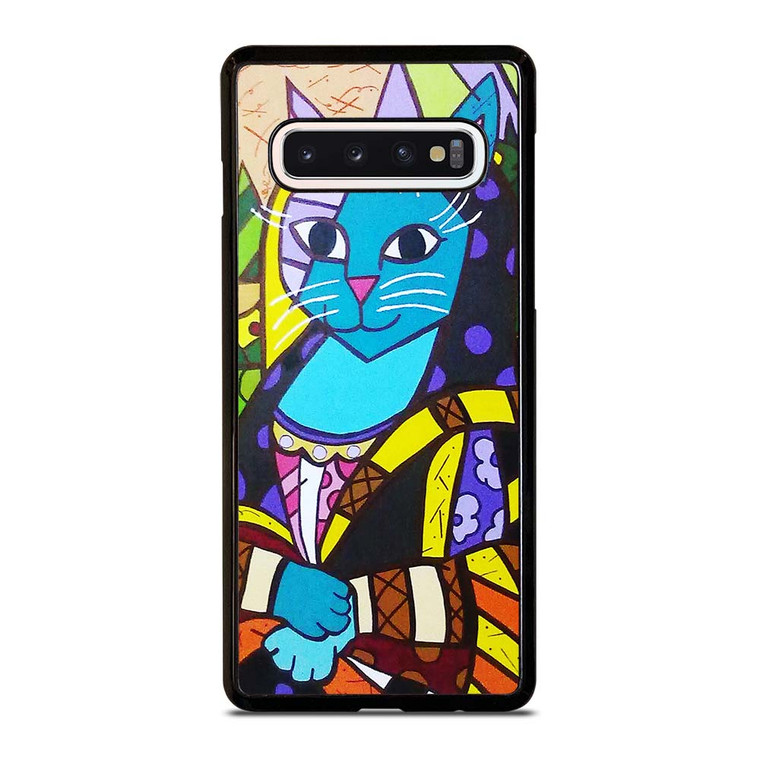 ROMERO BRITTO MONALISA Samsung Galaxy S10 Case Cover