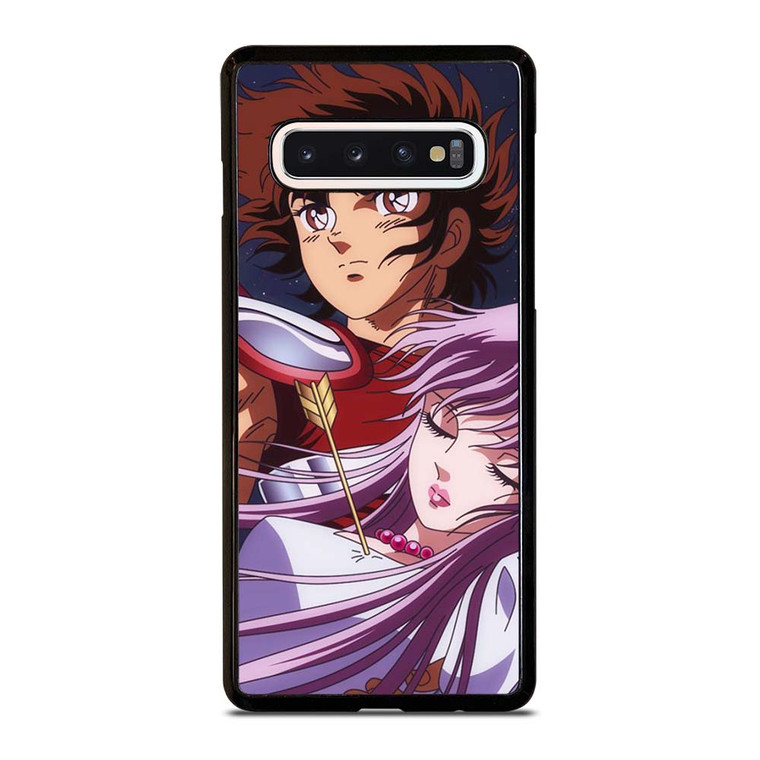 SAINT SEIYA PEGASUSAND PRINCESS ATHENA Samsung Galaxy S10 Case Cover
