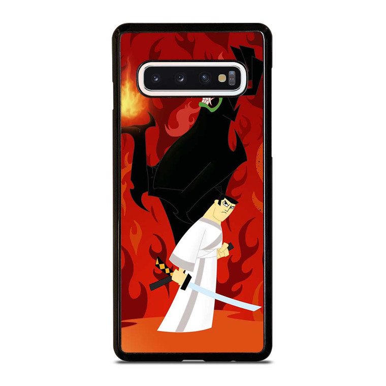 SAMURAI JACK BATTLE AKU Samsung Galaxy S10 Case Cover