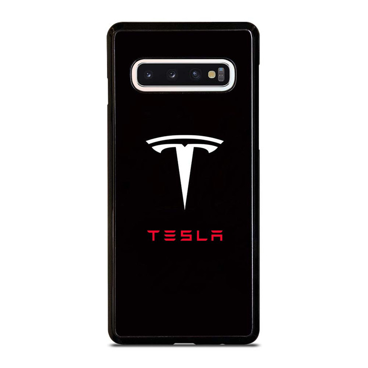 TESLA MOTORS LOGO 2 Samsung Galaxy S10 Case Cover