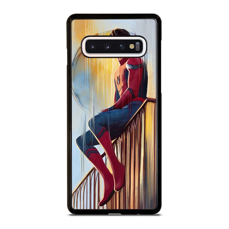 TOM HOLLAND SPIDERMAN ART Samsung Galaxy S10 Case Cover