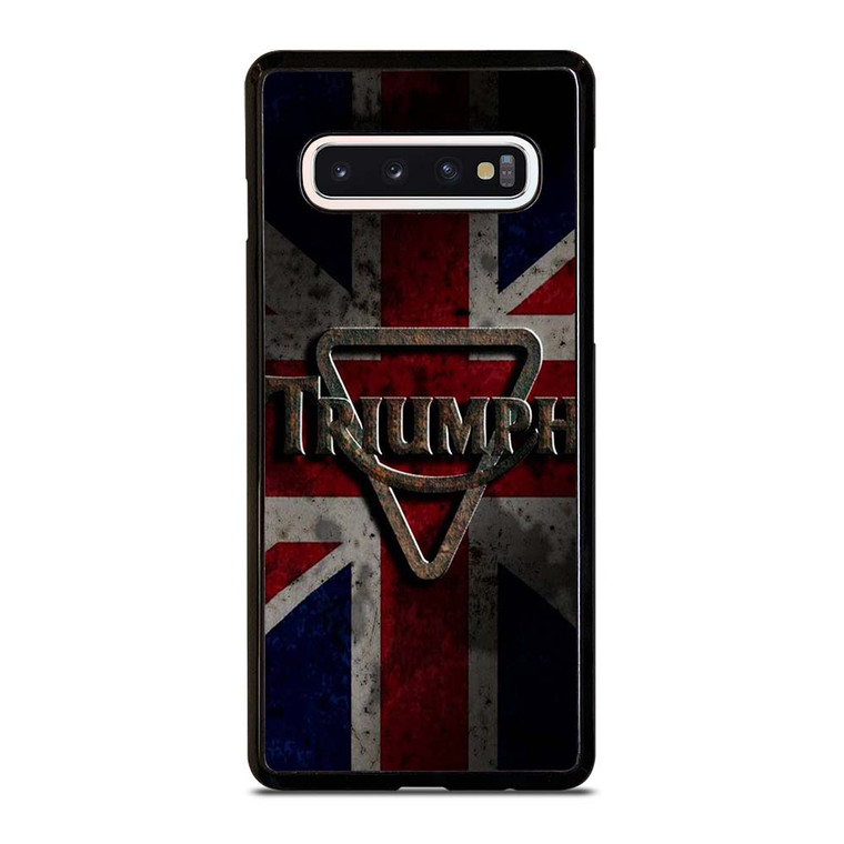 TRIUMPH MOTORCYCLE EMBLEM 2 Samsung Galaxy S10 Case Cover