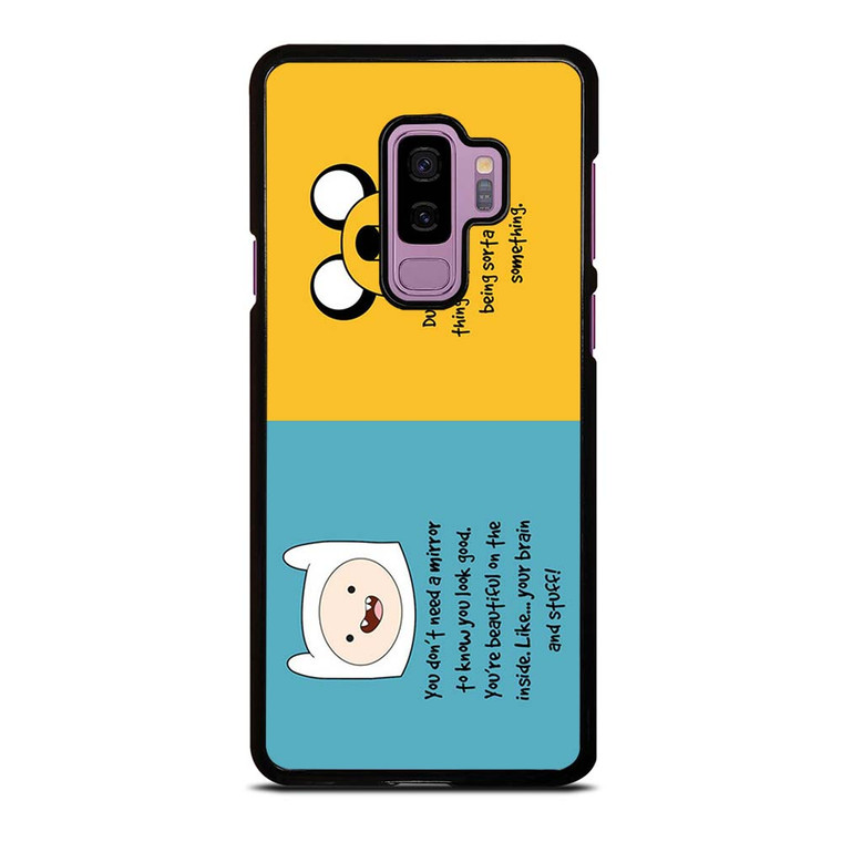 ADVENTURE TIME QUOTE Samsung Galaxy S9 Plus Case Cover