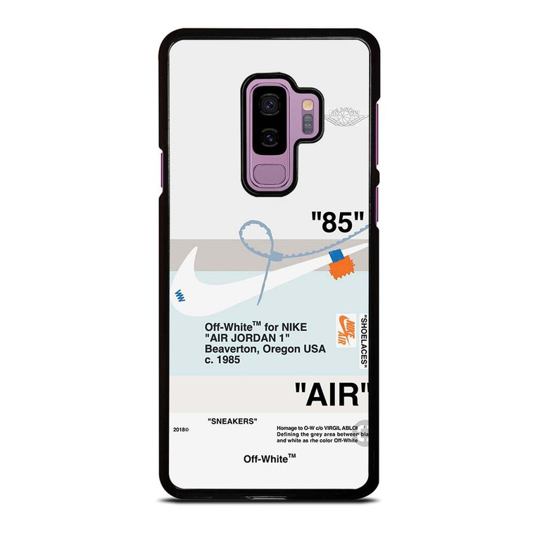 AIR JORDAN OFF WHITE NIKE SNEAKERS Samsung Galaxy S9 Plus Case Cover
