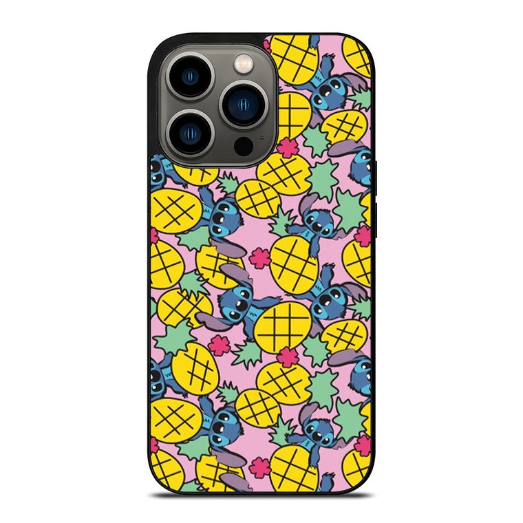 LILO AND STITCH PINEAPPLE PATTERN iPhone 13 Pro Case Cover