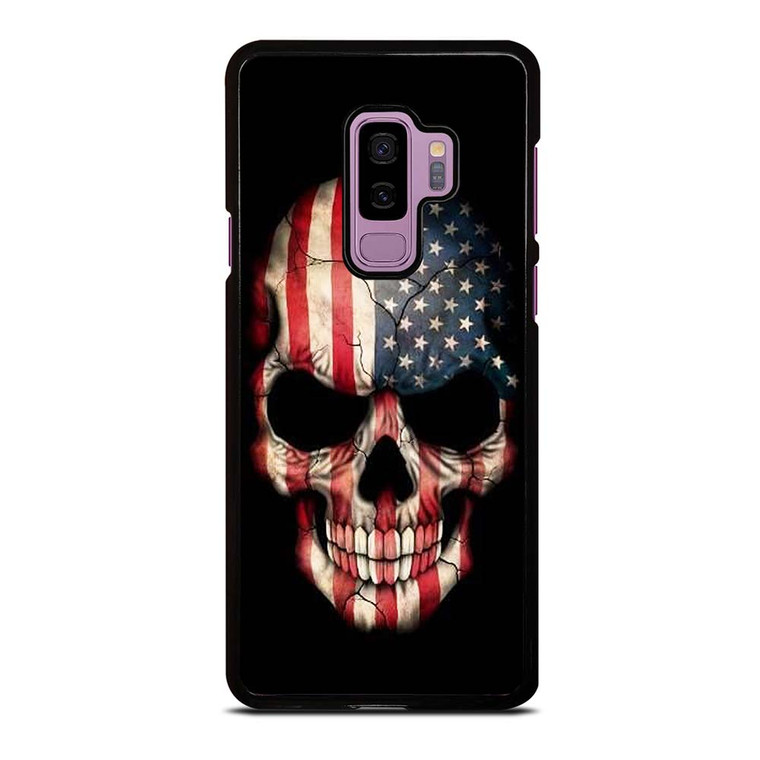 AMERICAN FLAG SKULL Samsung Galaxy S9 Plus Case Cover