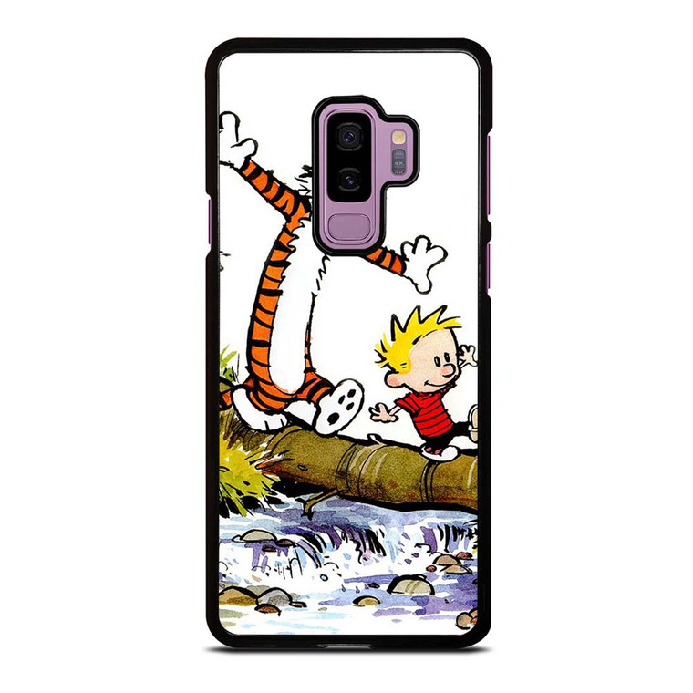 CALVIN AND HOBBES CARTOON Samsung Galaxy S9 Plus Case Cover