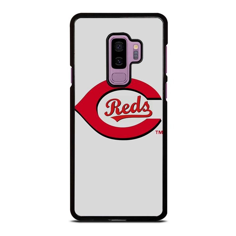 CINCINNATI REDS LOGO BASEBALL MLB TEAM ICON Samsung Galaxy S9 Plus Case Cover