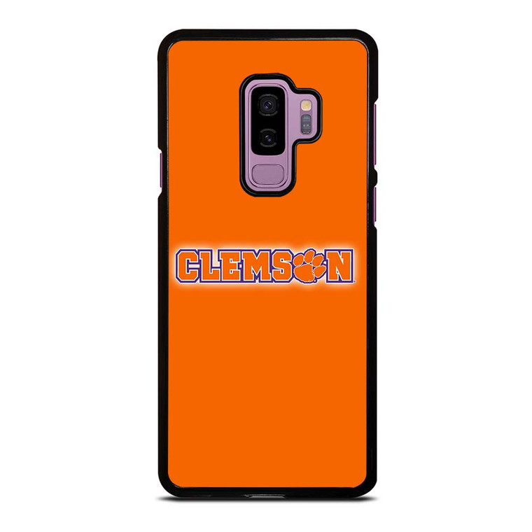 CLEMSON TIGERS LOGO FOOTBALL UNIVERSITY Samsung Galaxy S9 Plus Case Cover