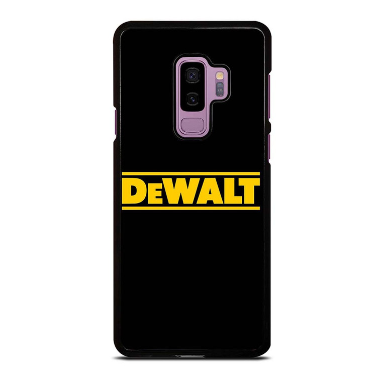 DEWALT LOGO BLACK Samsung Galaxy S9 Plus Case Cover