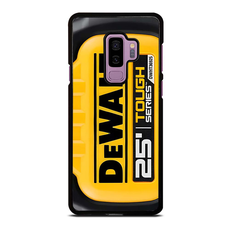 DEWALT TOOL LOGO TAPE MEASURE Samsung Galaxy S9 Plus Case Cover
