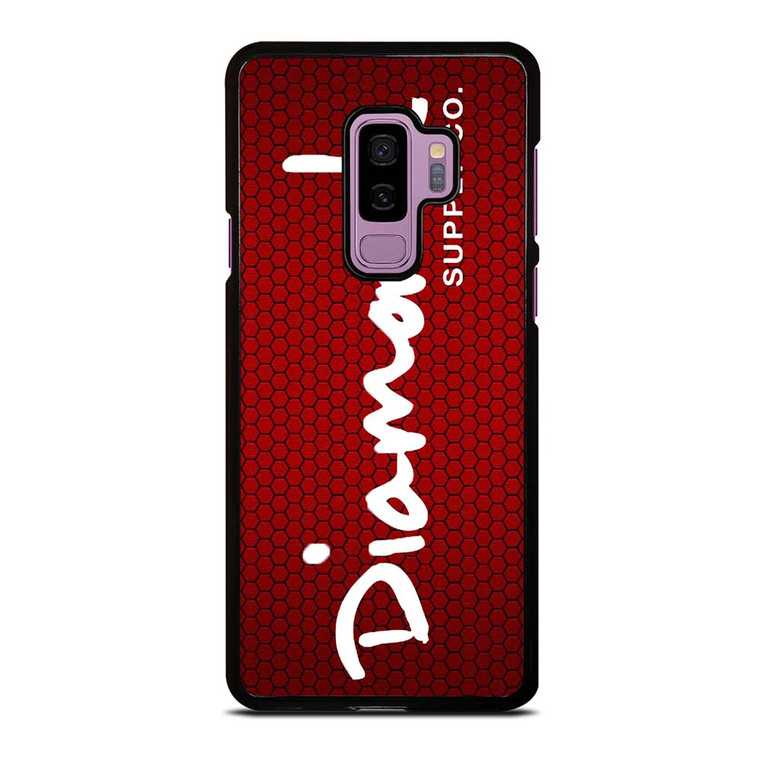 DIAMOND SUPPLY CO RED CARBON Samsung Galaxy S9 Plus Case Cover