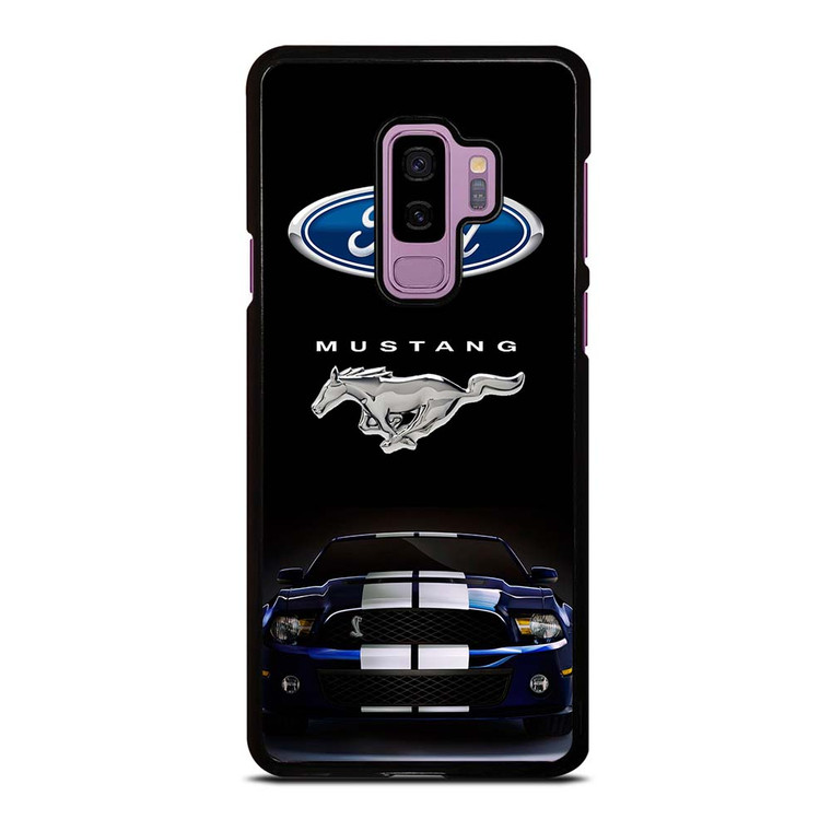 FORD MUSTANG CAR BLUE Samsung Galaxy S9 Plus Case Cover