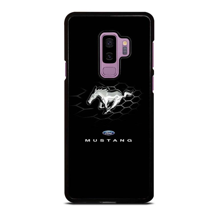 FORD MUSTANG LOGO BLACK Samsung Galaxy S9 Plus Case Cover