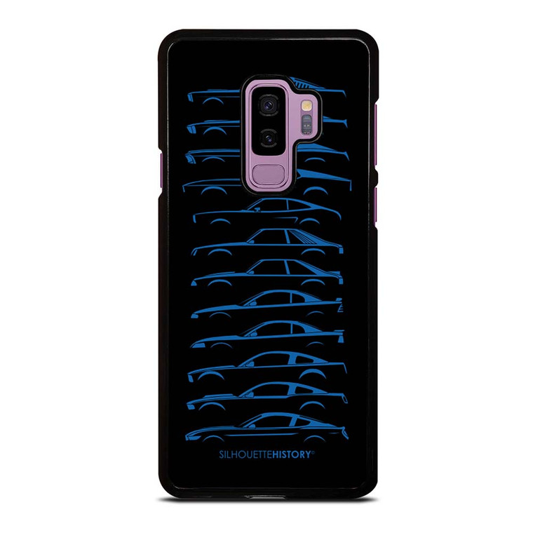 FORD MUSTANG SILHOUETTE HISTORY Samsung Galaxy S9 Plus Case Cover